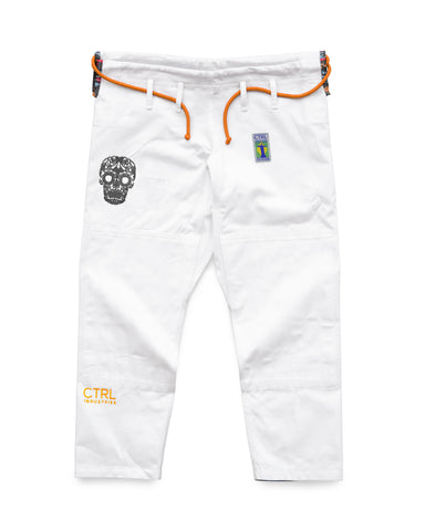 CEMPAXOCHITL 380 : WHITE/CHARCOAL