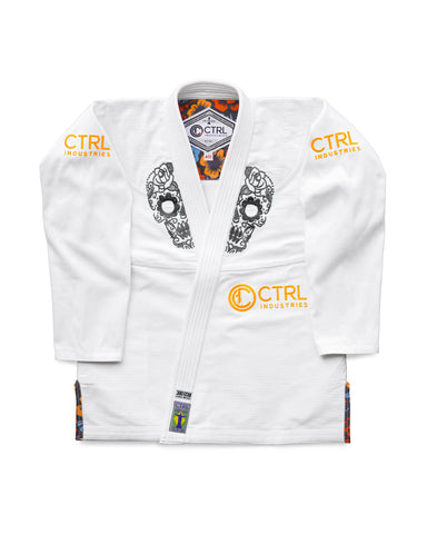 CEMPAXOCHITL 380 : WHITE/CHARCOAL