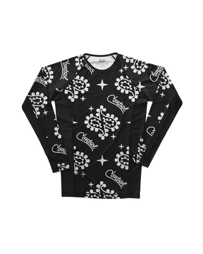 KERCHIEF RASHIE : BLACK