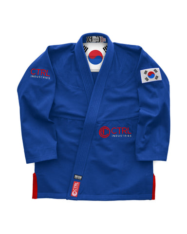 KOREA FLAG: ROYAL BLUE