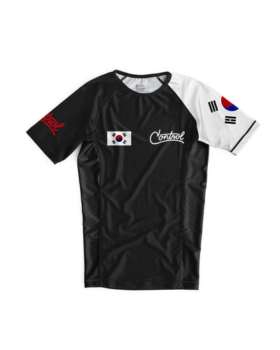 KOREA FLAG RASHIE: BLACK
