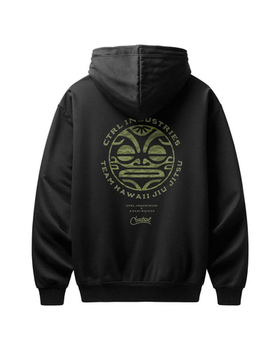 MAUKA PULLOVER: BLACK