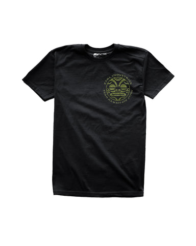 MAUKA TEE: BLACK