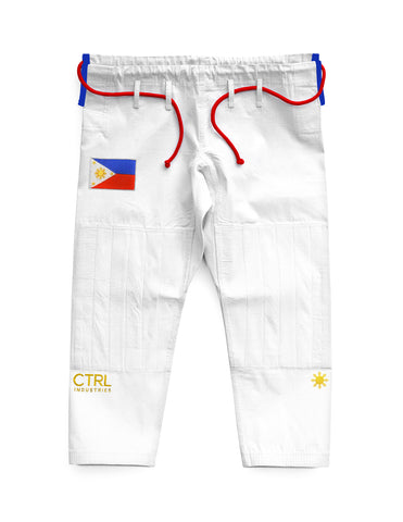 PH FLAG: WHITE/GOLD