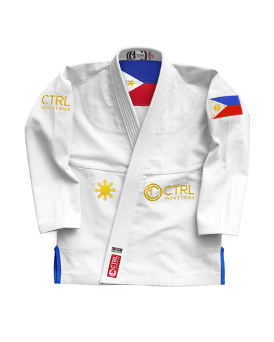 PH FLAG: WHITE/GOLD