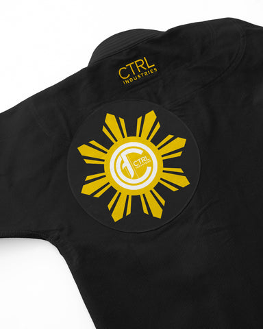 KIDS PH FLAG : BLACK/GOLD