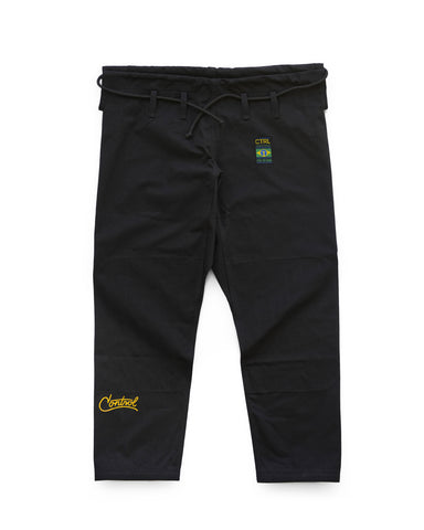 XLITE 250: BLACK/GOLD GI PANTS