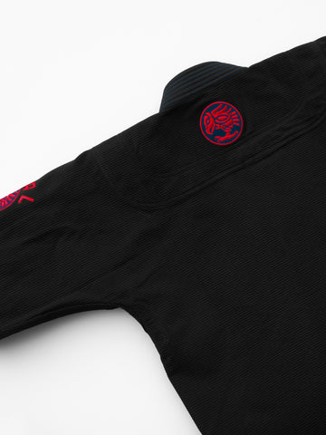 EL ZARAPE 380: BLACK/RED