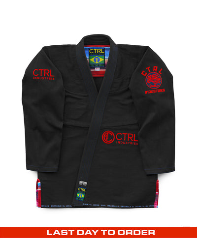 EL ZARAPE 380: BLACK/RED