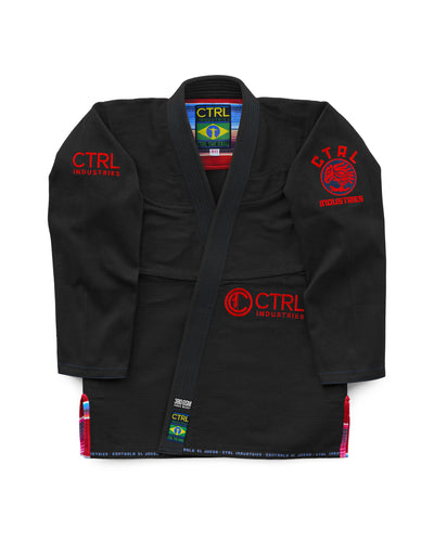 EL ZARAPE 380: BLACK/RED