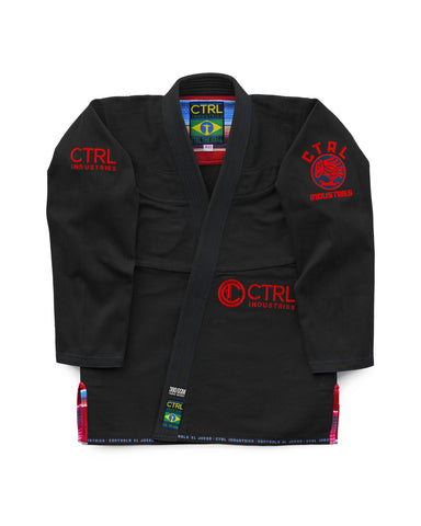 EL ZARAPE 380: BLACK/RED
