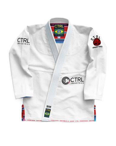 EL ZARAPE 380: WHITE/RED