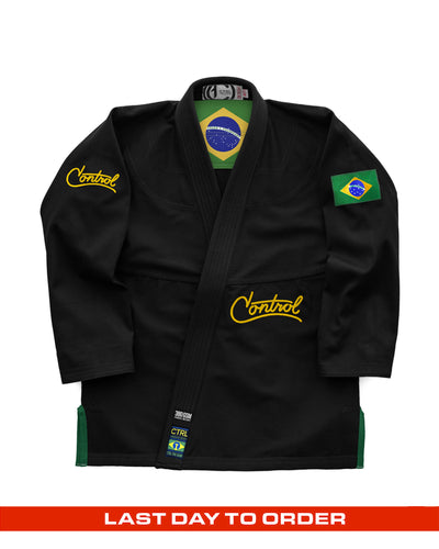 BRAZIL FLAG: BLACK