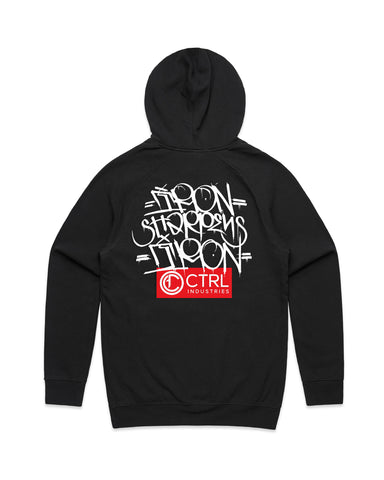 IRON PULLOVER: BLACK